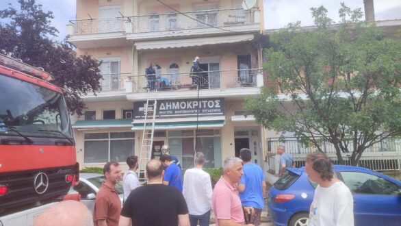 Φωτιά σε εξωτερική μονάδα air condition αναστάτωσε την Ορεστιάδα